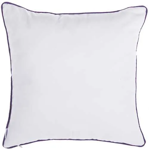 18"x 18" Spring Square Plants Printed Decorative Throw Pillow Cover