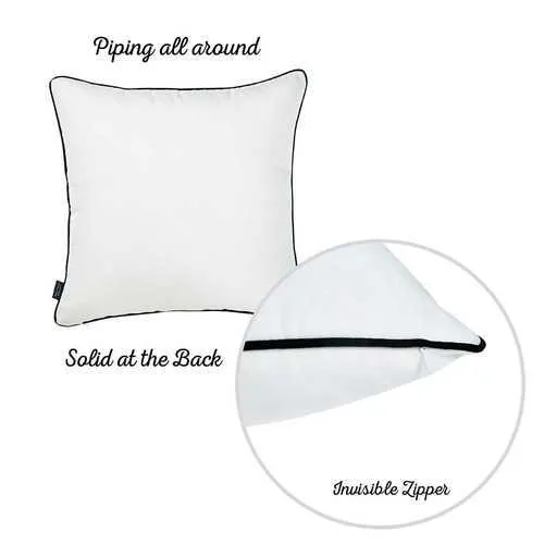 18"x18" Skandi Mrs. Right Decorative Throw Pillow Cover Printed