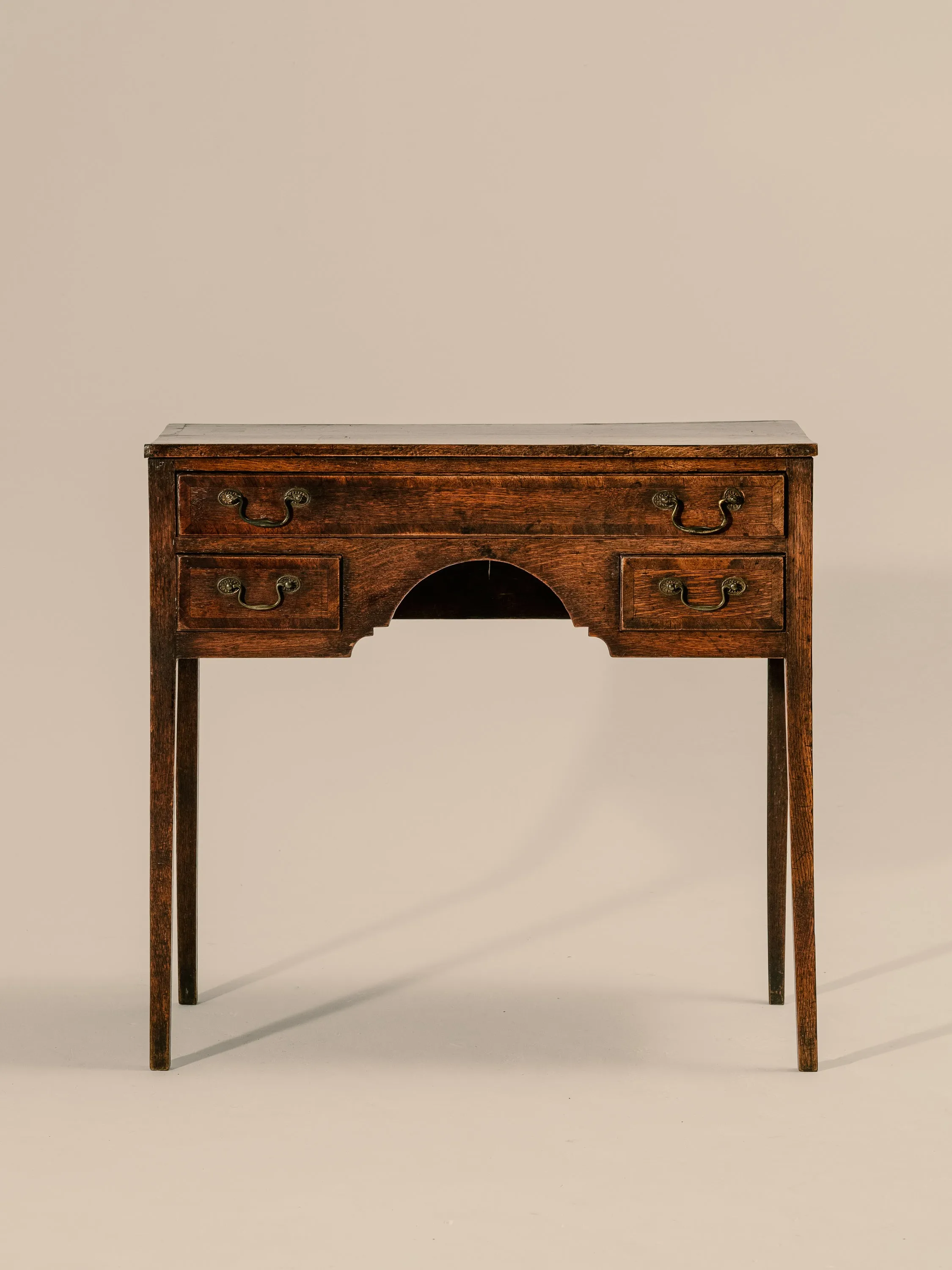 A Small 18th Century Kneehole Desk