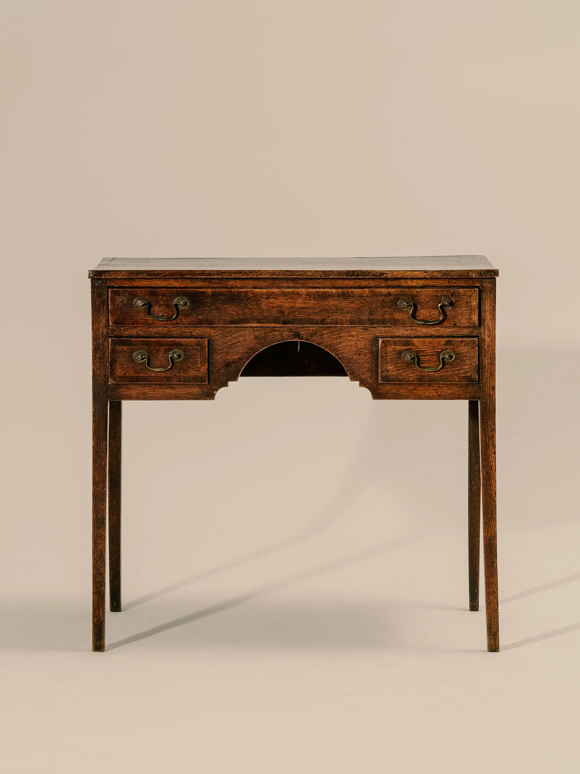 A Small 18th Century Kneehole Desk