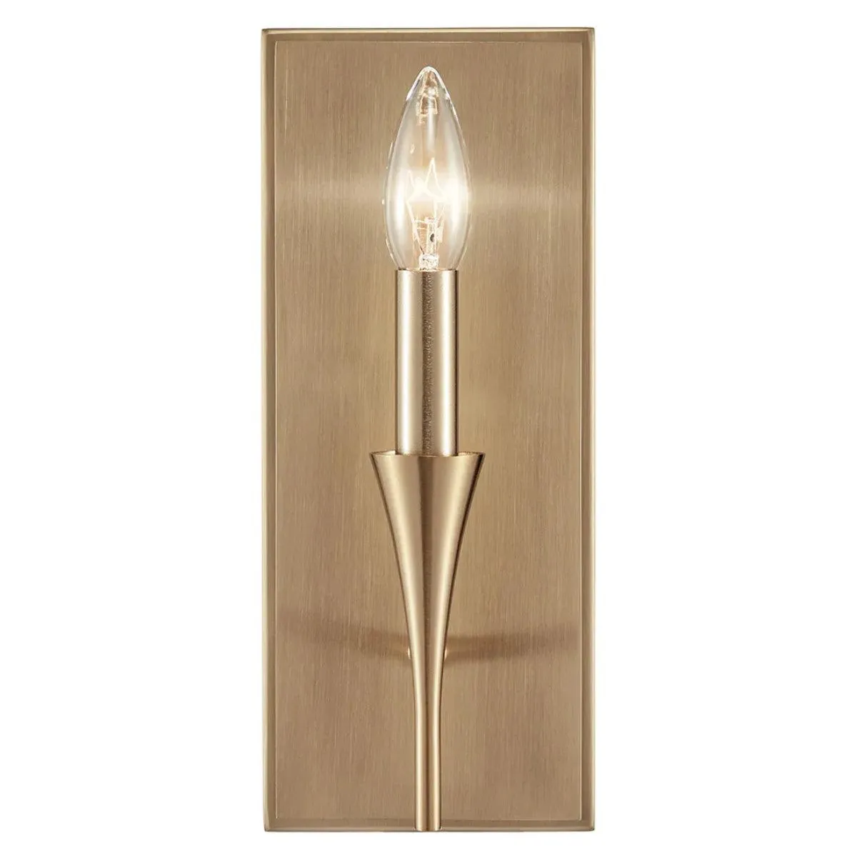 Alvaro 11" 1-Light Wall Sconce, Bronze Finish