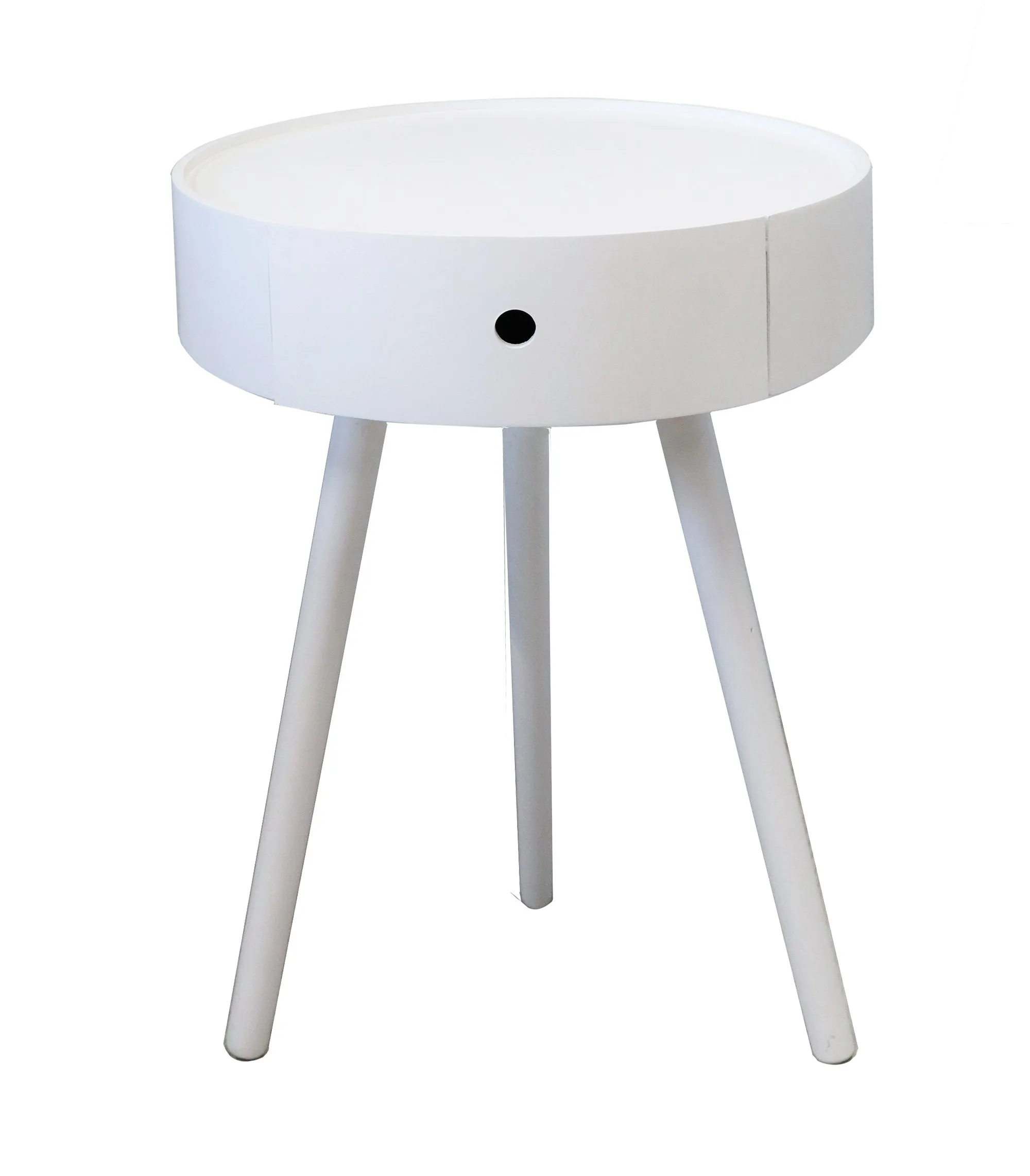 Anika Bedside Table ,White