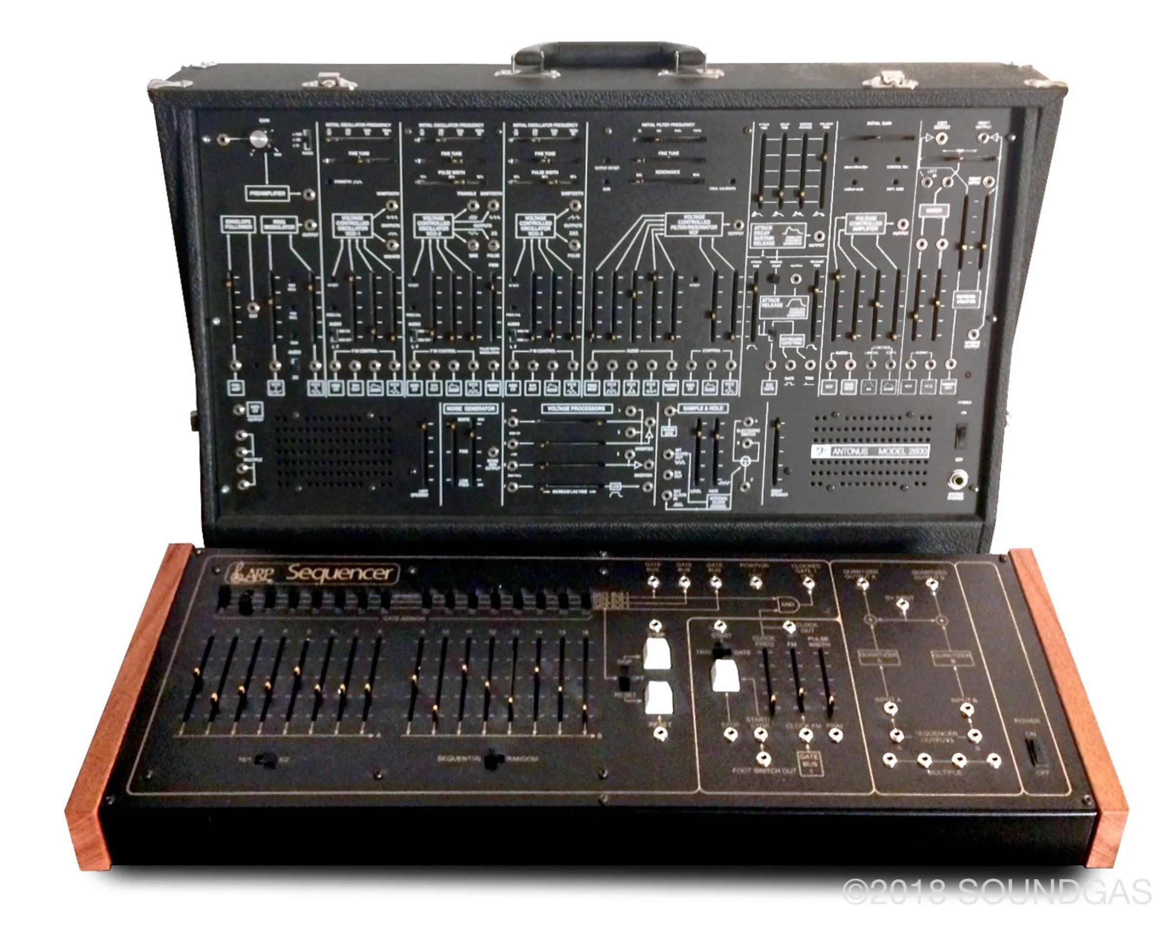 Antonus 2600 (ARP 2600 clone) plus ARP Sequencer