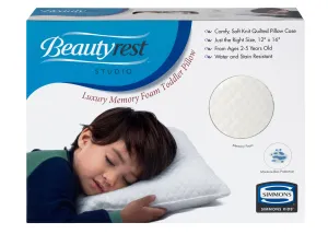 Beautyrest KIDS Luxury Memory Foam Toddler Pillow