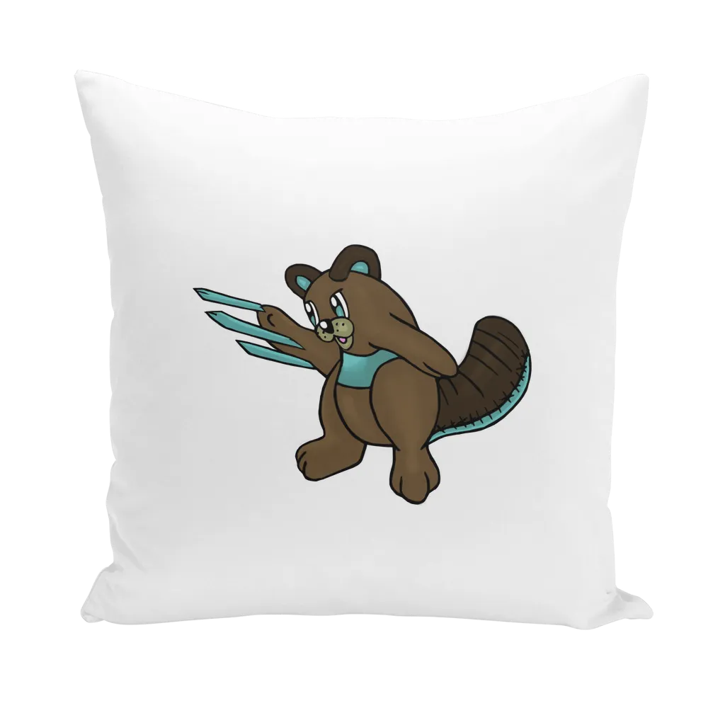 Beaveice Throw Pillows