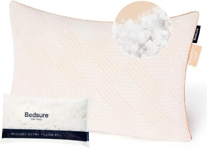 Bedsure Adjustable Shredded Memory Foam Pillow 1PK