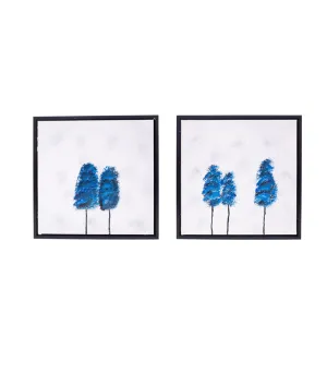 Blue Moss Art Set