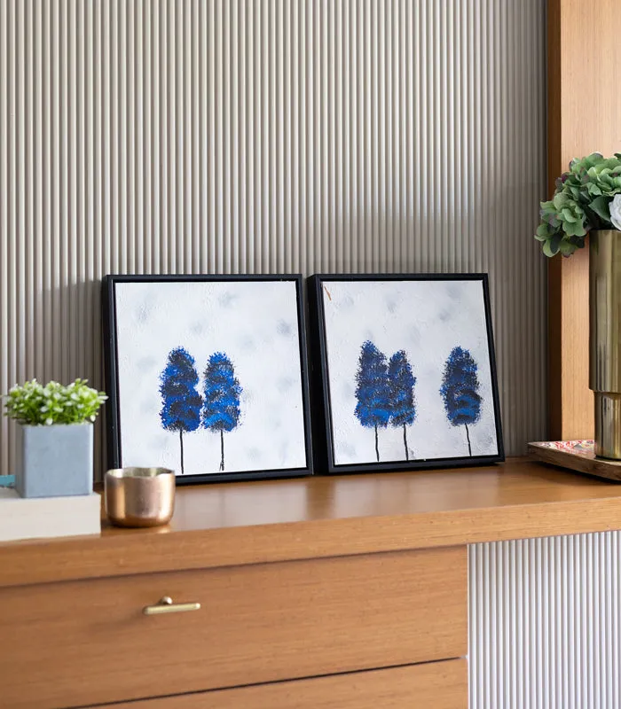Blue Moss Art Set