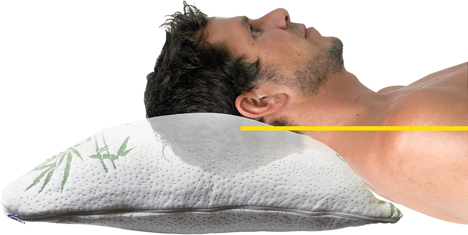 Brijo Bamboo Shredded Memory Foam Pillow