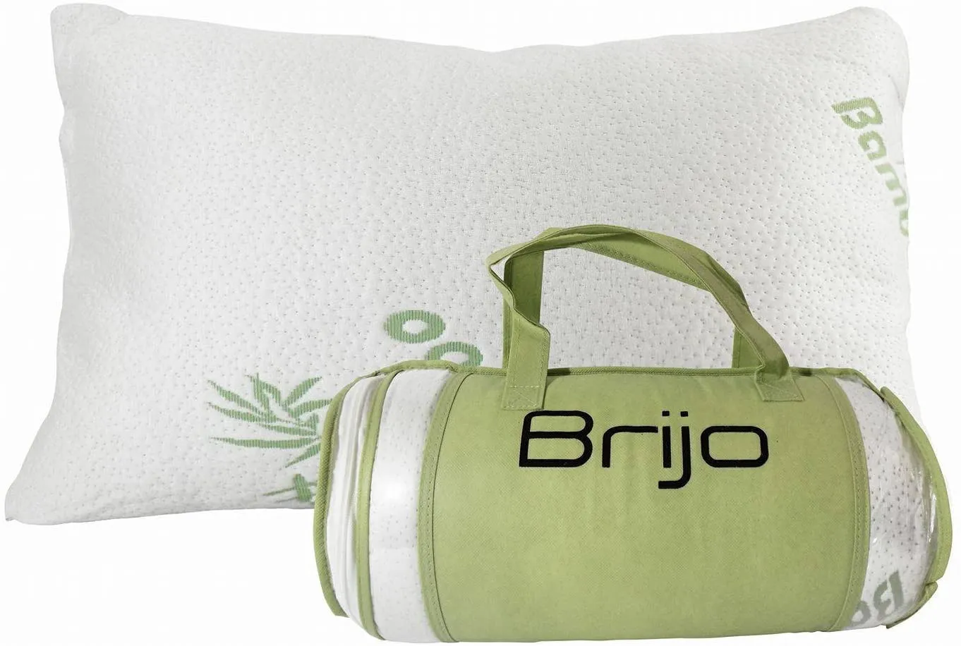 Brijo Bamboo Shredded Memory Foam Pillow