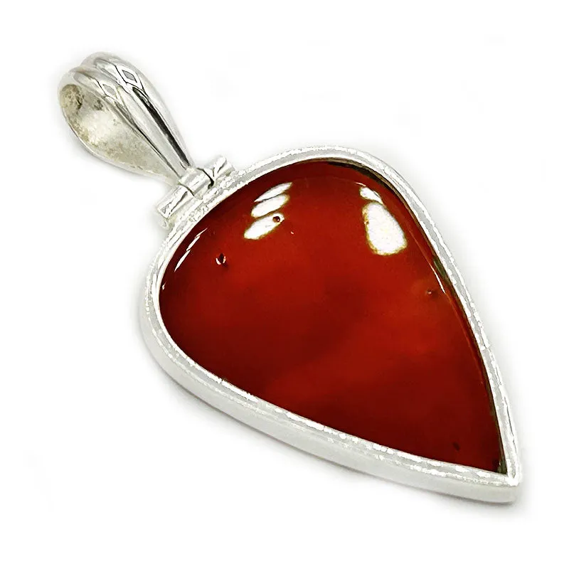 Bry Orange Carnelian Boho Pendant