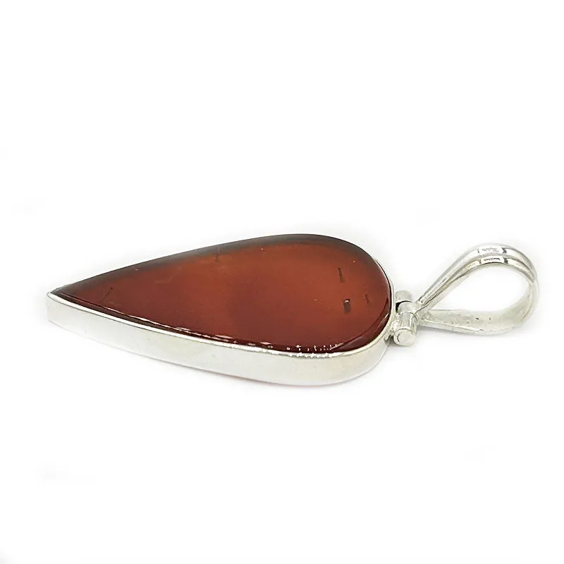 Bry Orange Carnelian Boho Pendant