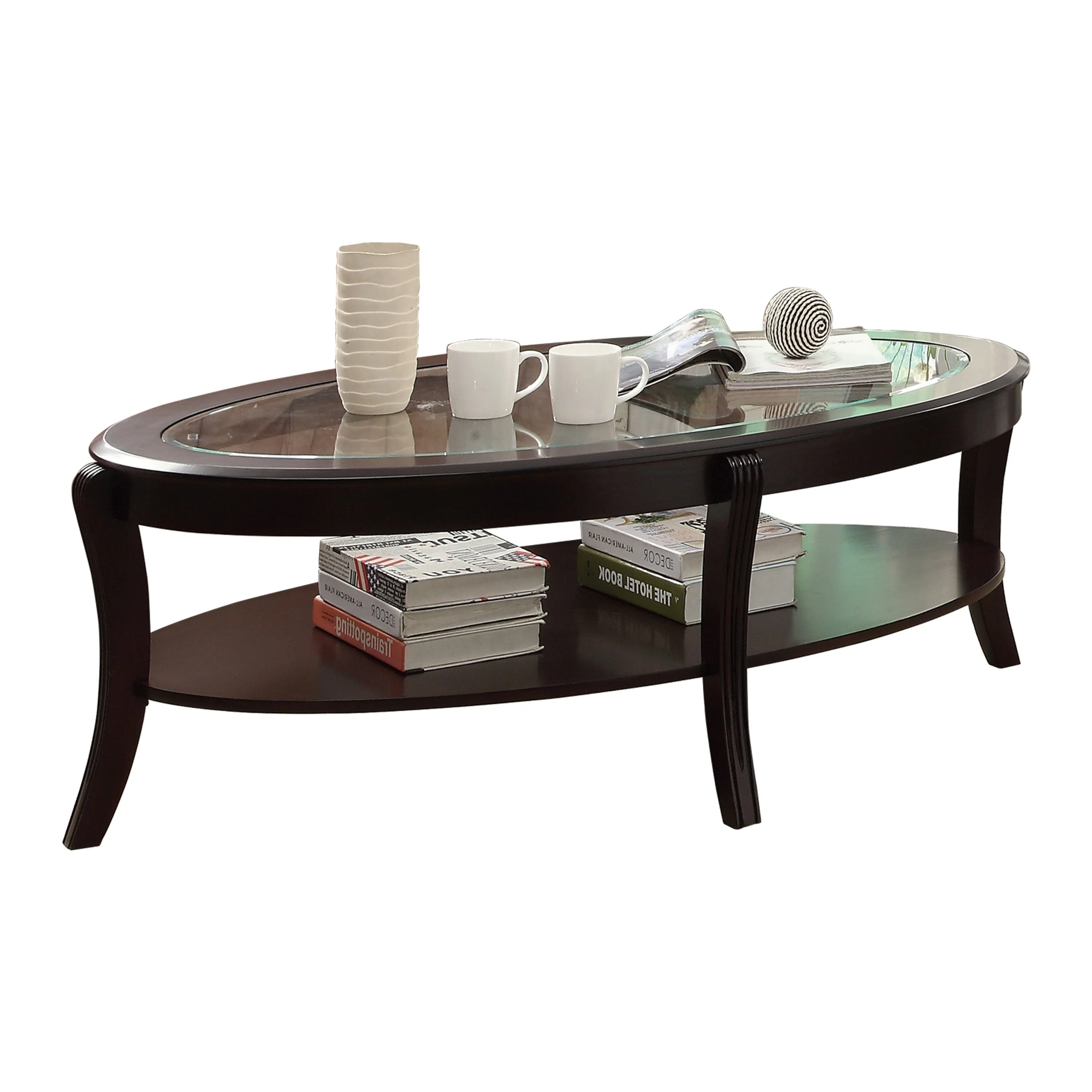 Caileon Glass Coffee Table