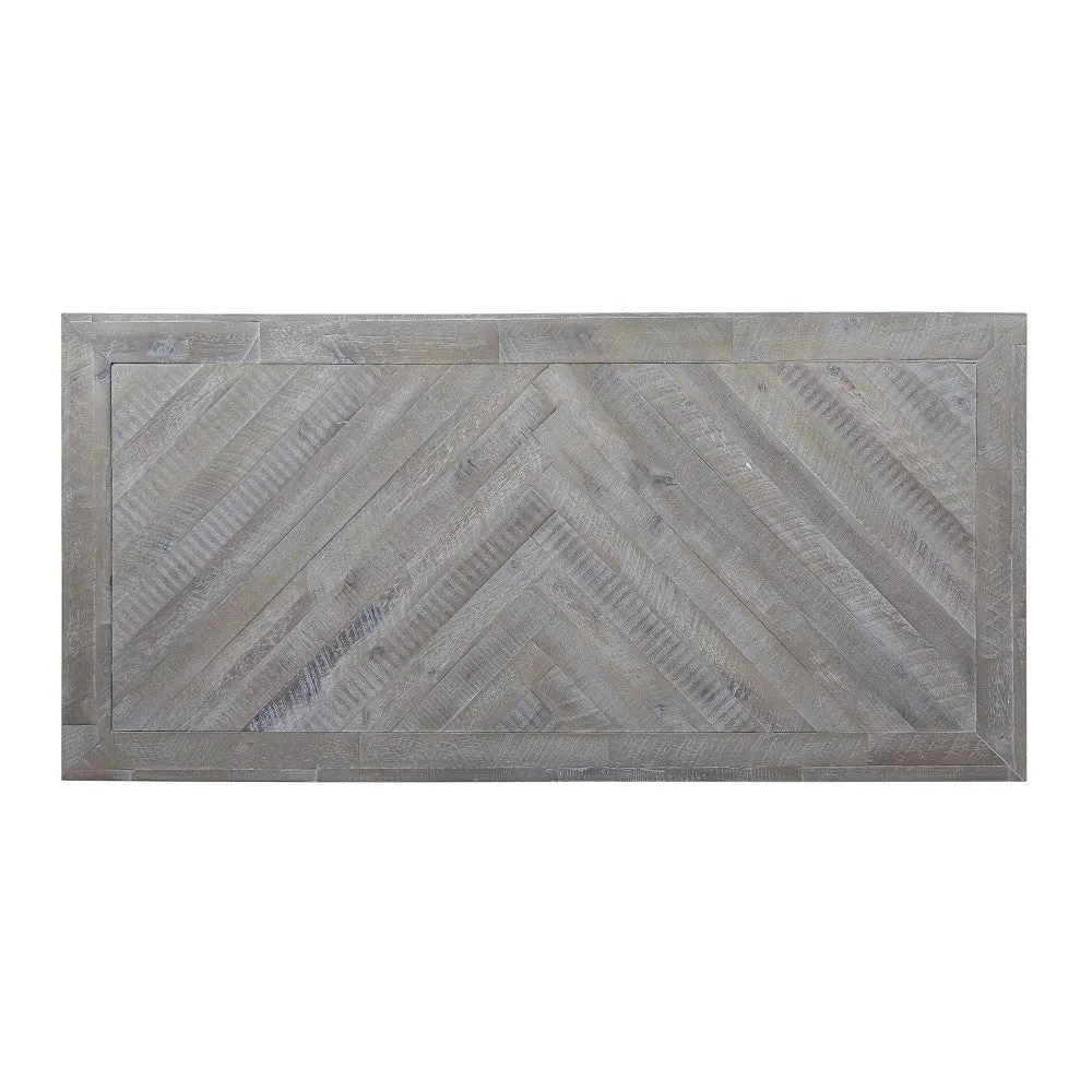Carlyle Herringbone Storage Coffee Table