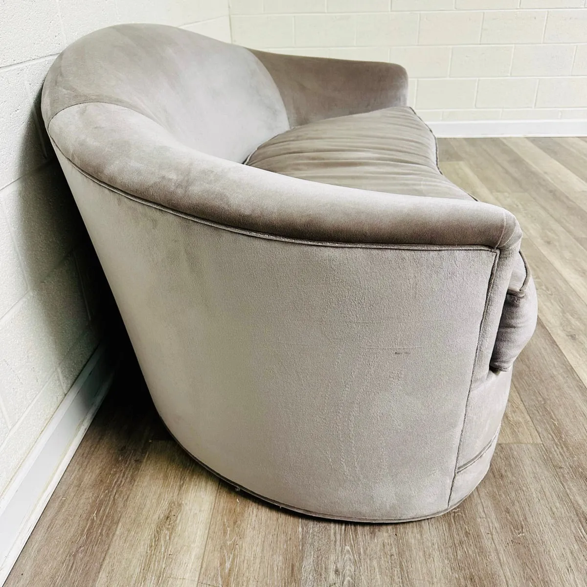 Custom Curved Sofa