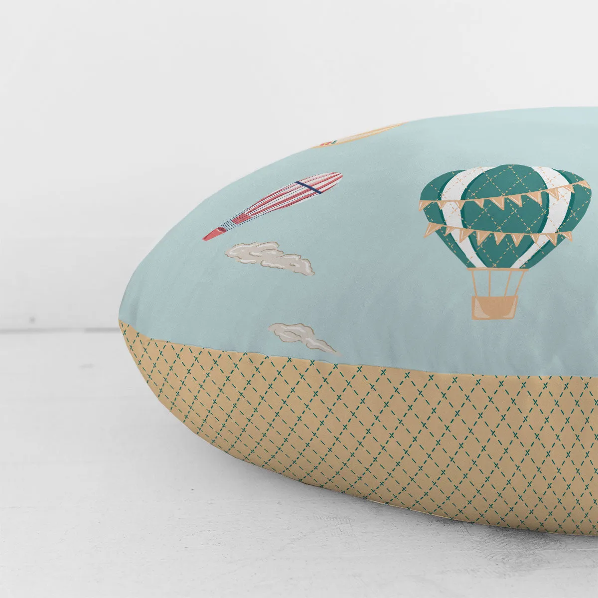 Custom Hanging Canopy Tent   Oversized Floor Pillow | Time Flies