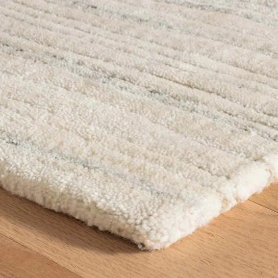 Dash & Albert Avery Oatmeal Tufted Wool Rug
