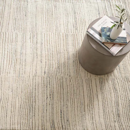 Dash & Albert Avery Oatmeal Tufted Wool Rug