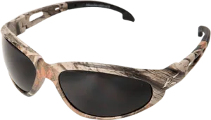 Edge Eyewear Dakura SW116CF Forest Camo Frame Smoke Lens Glasses