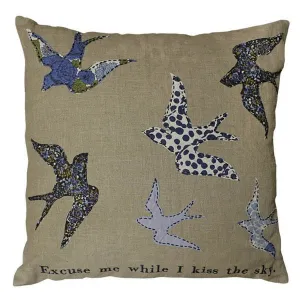 Excuse Me While I Kiss the Sky Pillow