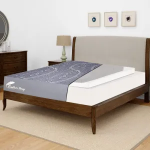 Feather Sleep Sleepy up Orthopedic Mattress Charcoal Dual Side Hard and Soft 3- Layer High Density Softy & Topper Responsive (72x30x5 inch) Single Bed | High Density (HD) Foam