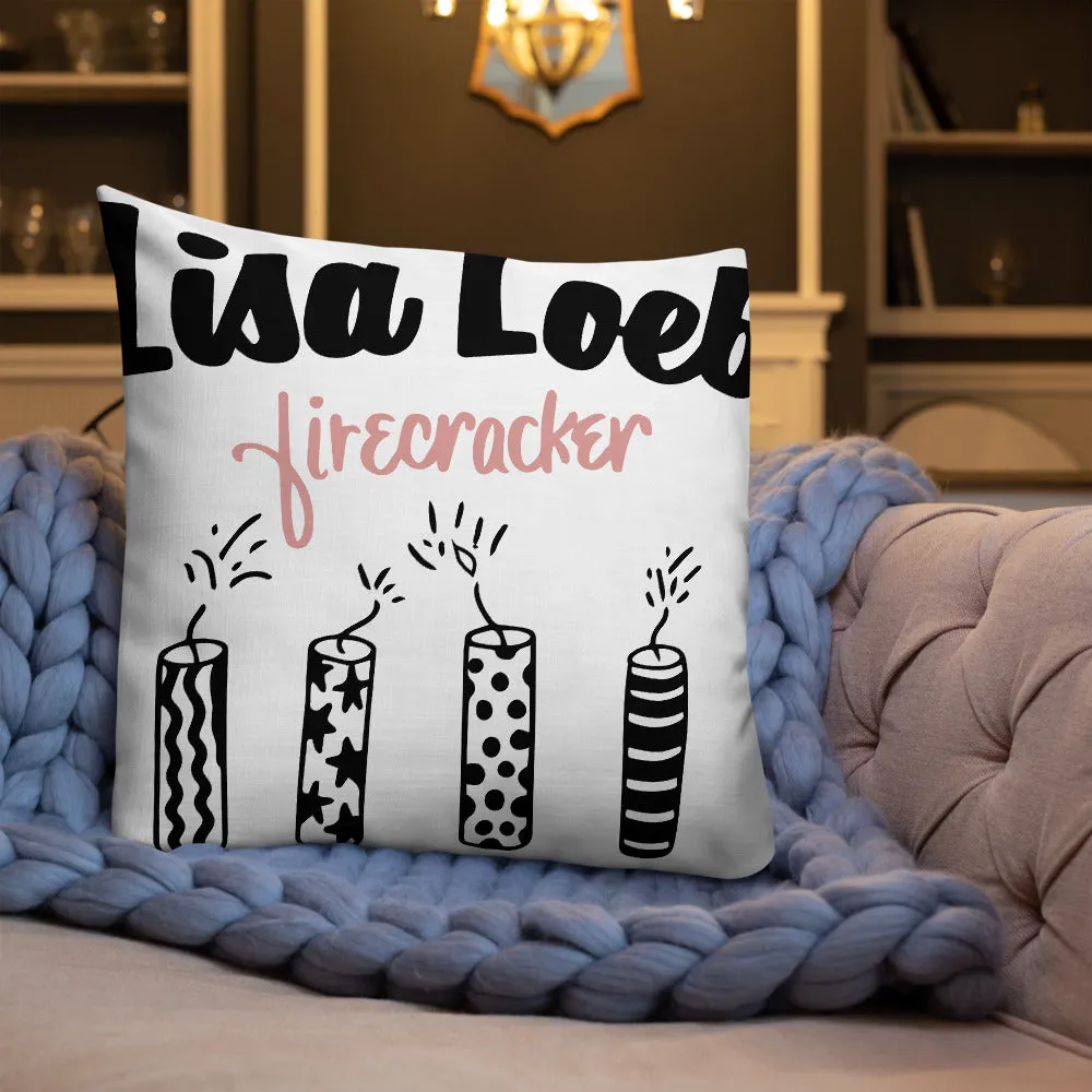 Firecracker Premium Pillow