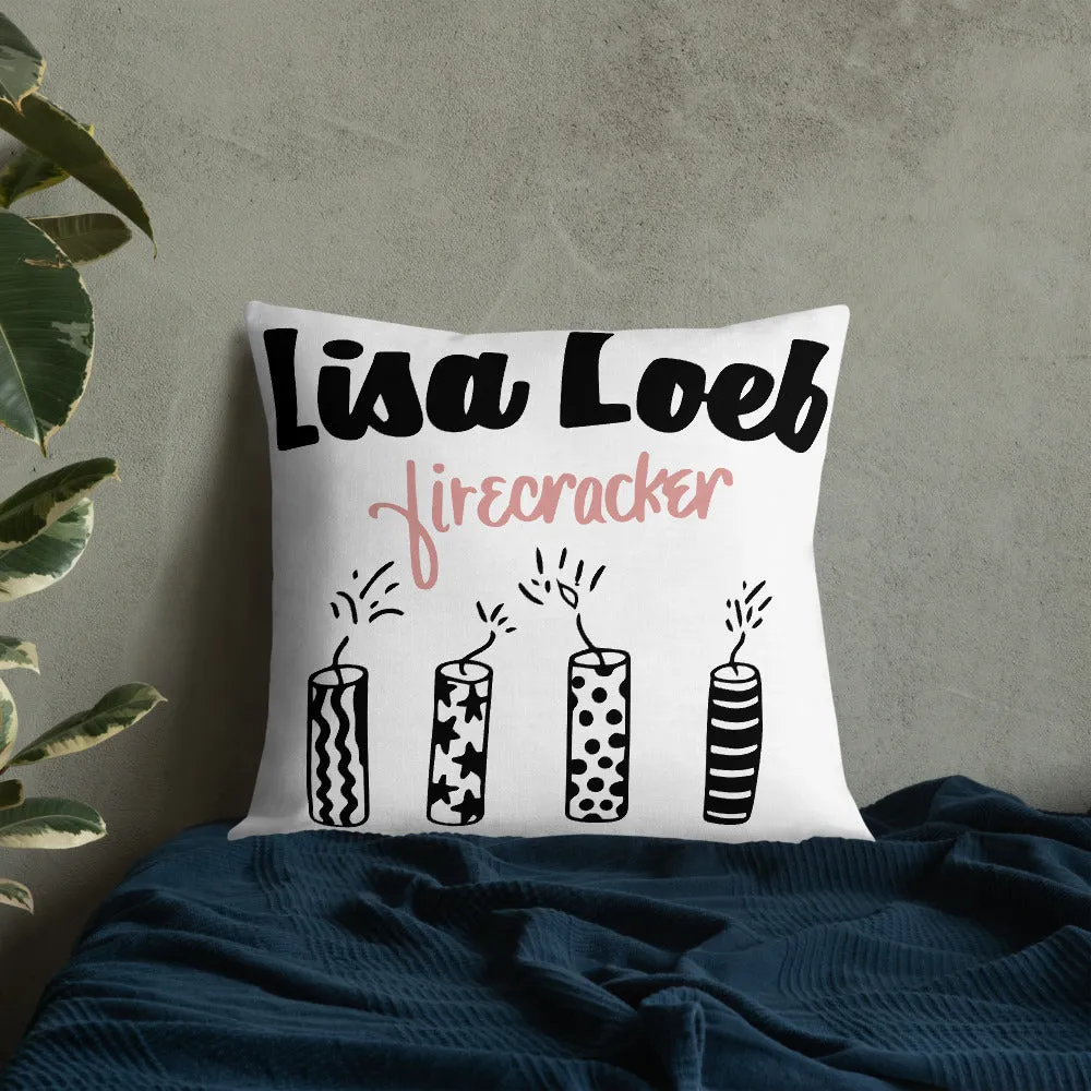 Firecracker Premium Pillow