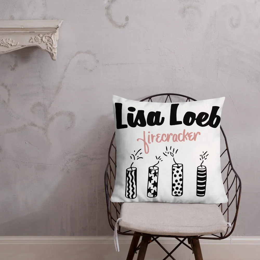 Firecracker Premium Pillow