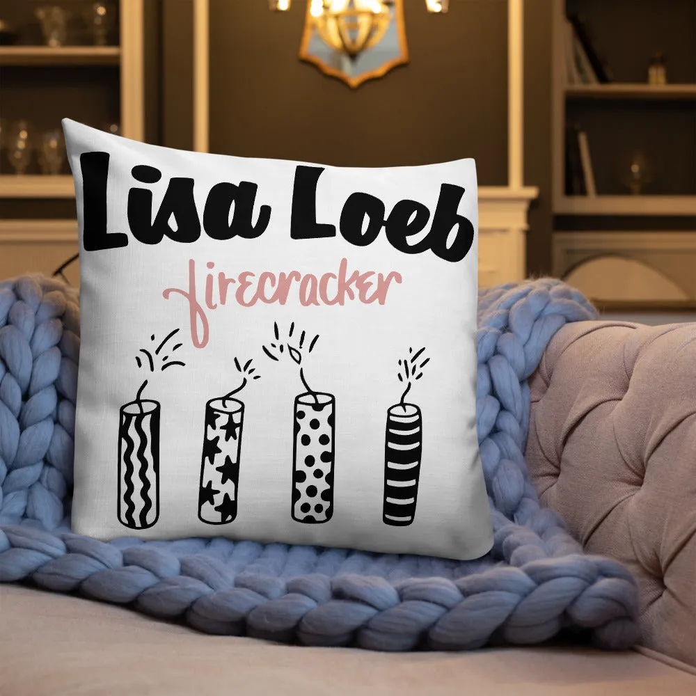Firecracker Premium Pillow