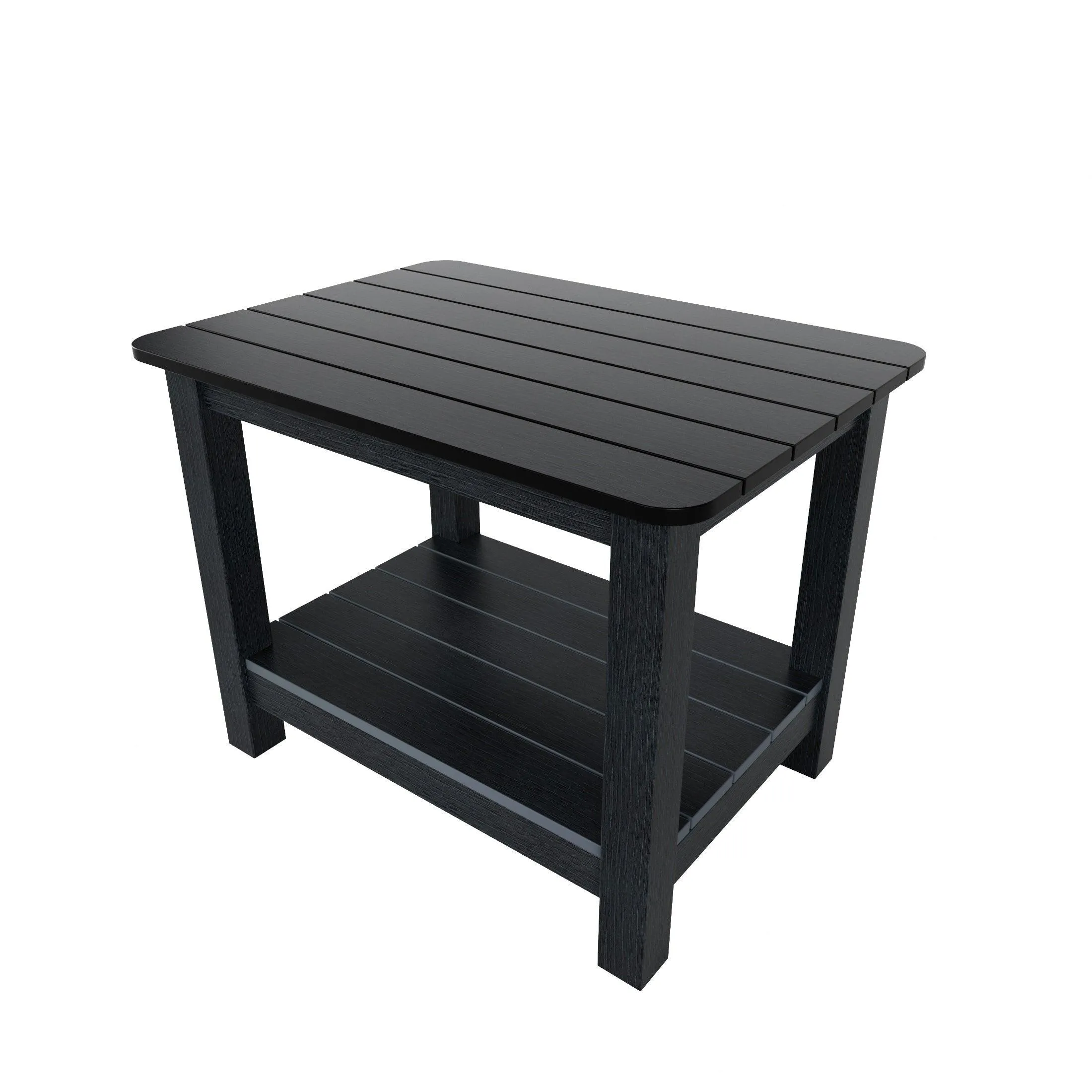 Florence 3-Piece HIPS Adirondack Rocking Chair and Side Table Set