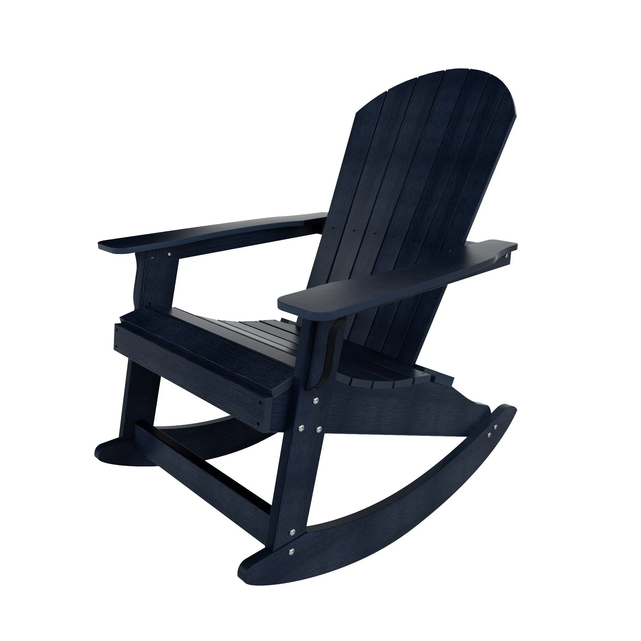 Florence 3-Piece HIPS Adirondack Rocking Chair and Side Table Set