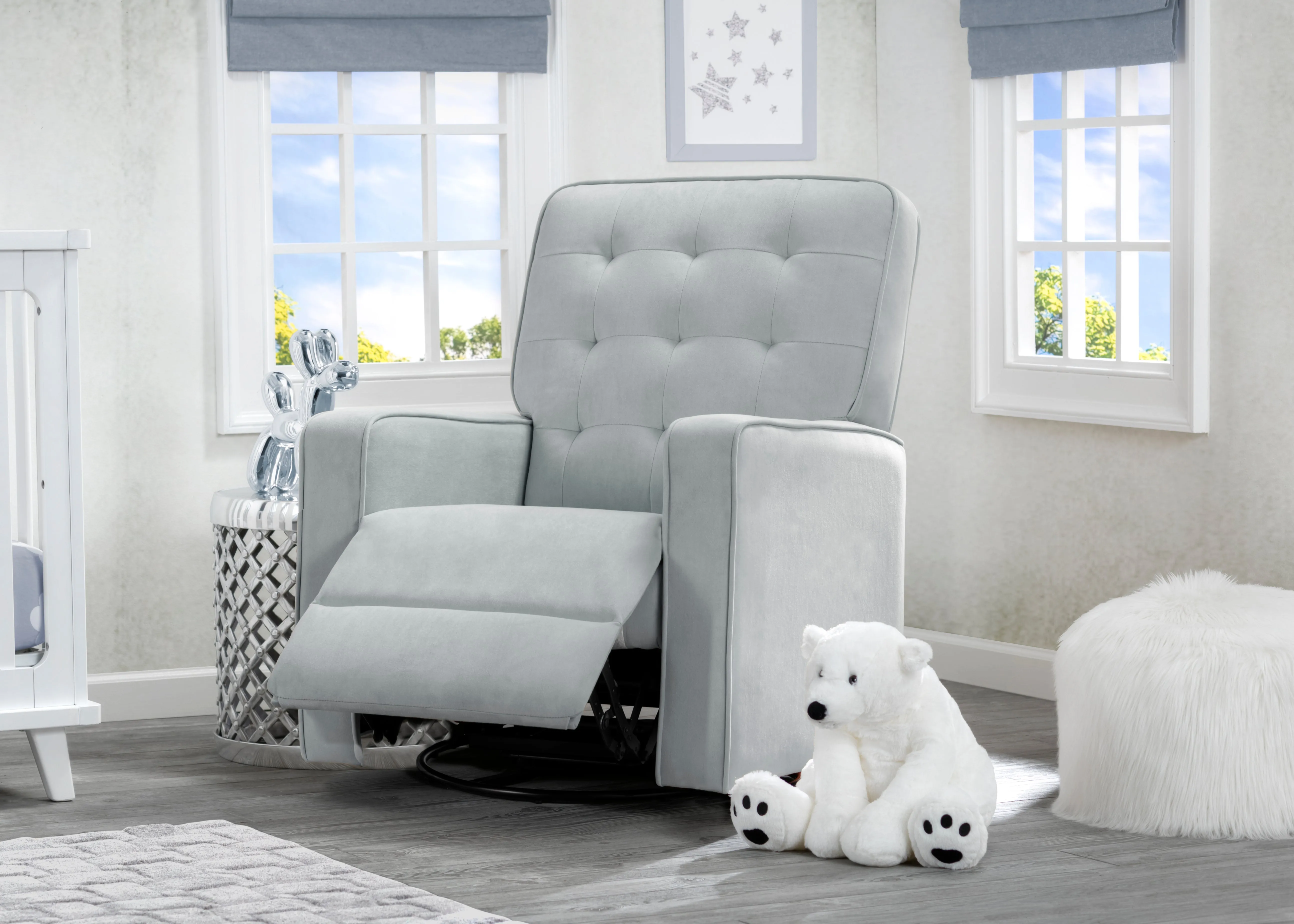 Gavin Nursery Glider Swivel Recliner Featuring LiveSmart Fabric by Culp