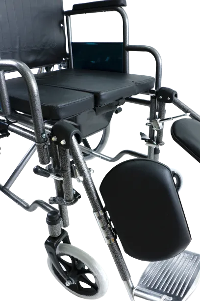 GCV608 RECLINING COMMODE WHEELCHAIR