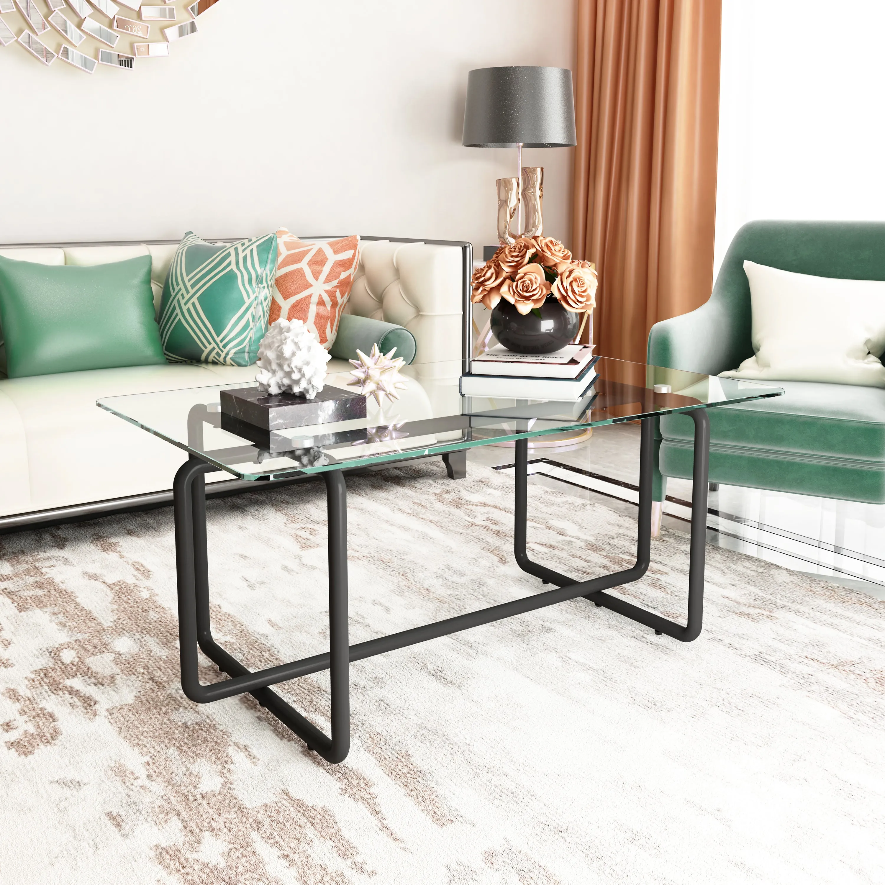Glacia Coffee Table - Transparent
