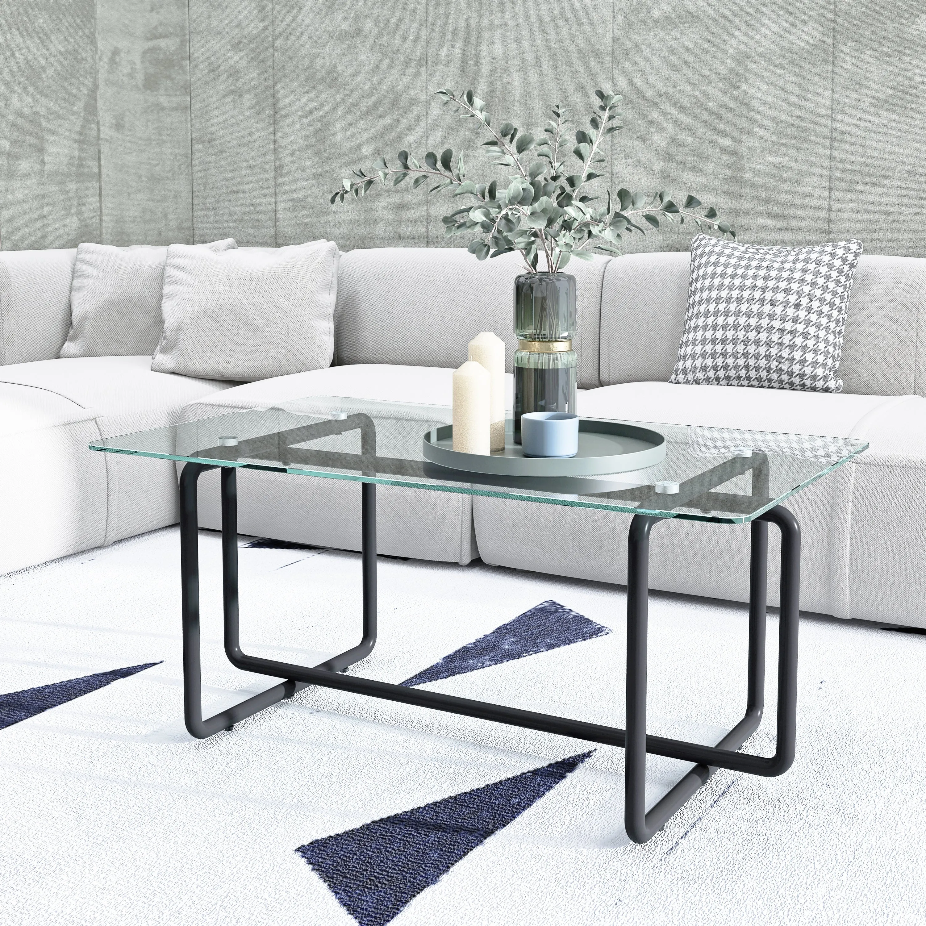 Glacia Coffee Table - Transparent