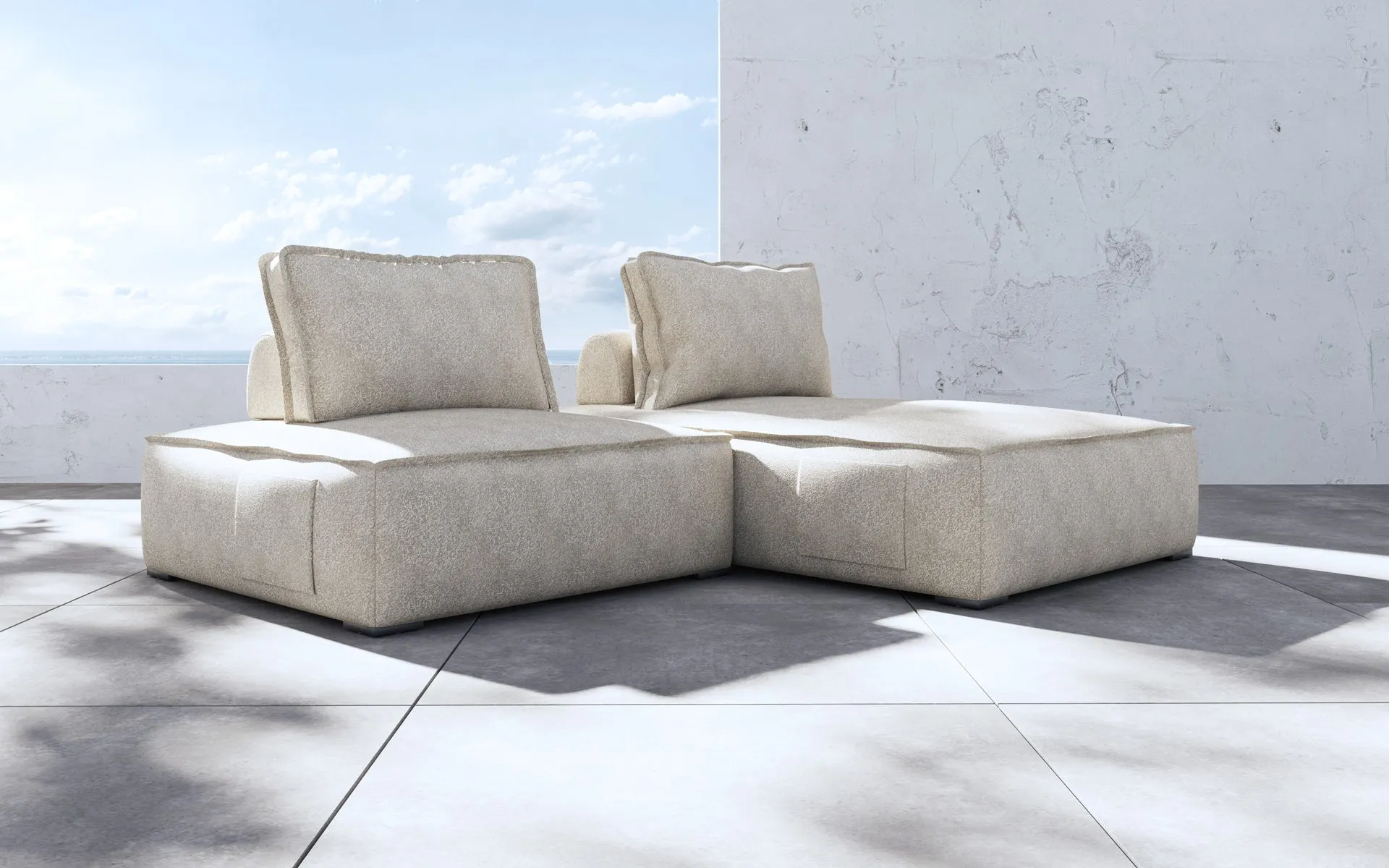 Hampton Outdoor Modular Sofa 01