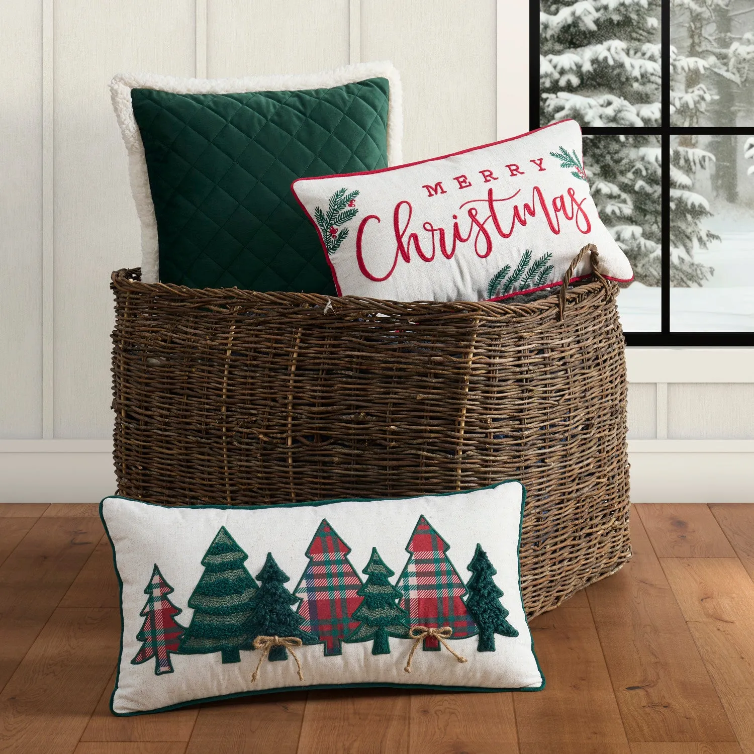 Heathered Pillow Boudoir Decorative Throw Pillow