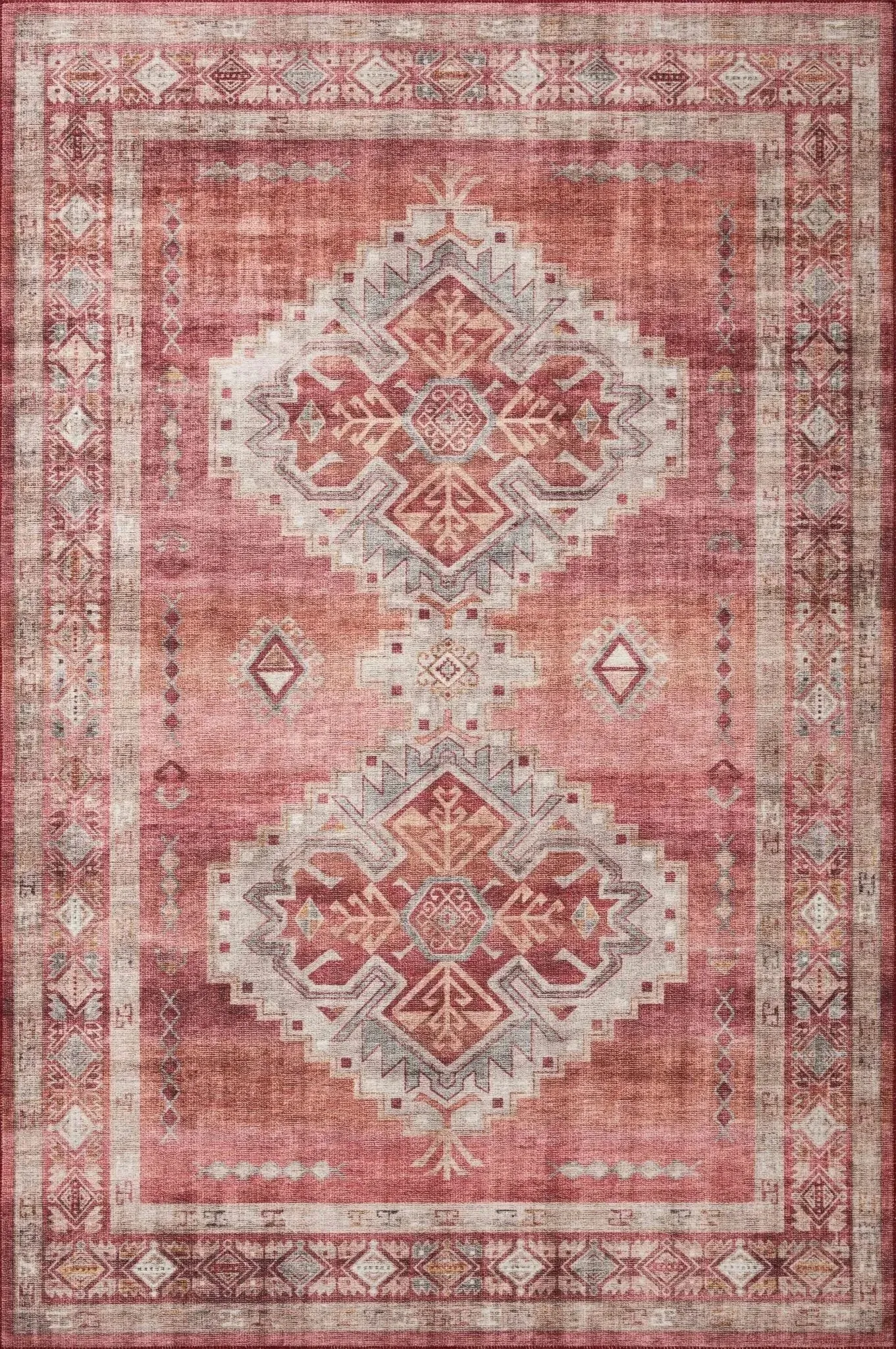 Heidi HEI-03 Sunset/Natural Rug
