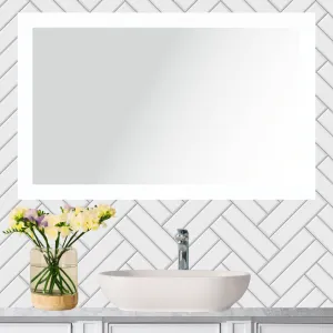 Henley Vanity Mirror, White, 56" x 32"