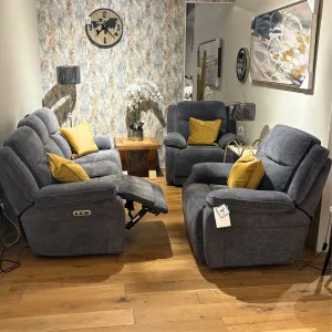 Herbert Electric Recliner Sofa Set