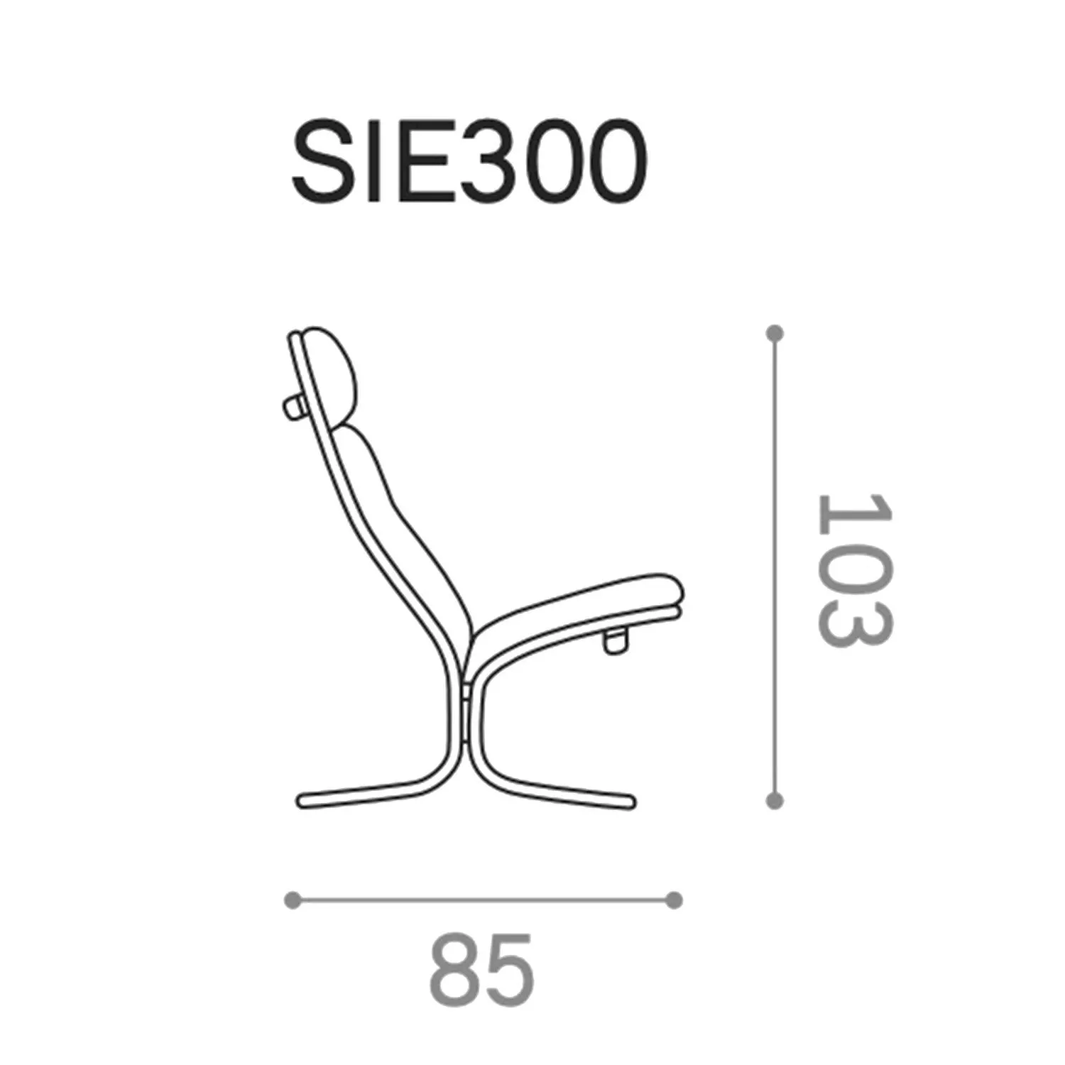 hjelle | siesta classic 300 chair | high back | black oak   hemsen HA19 leather