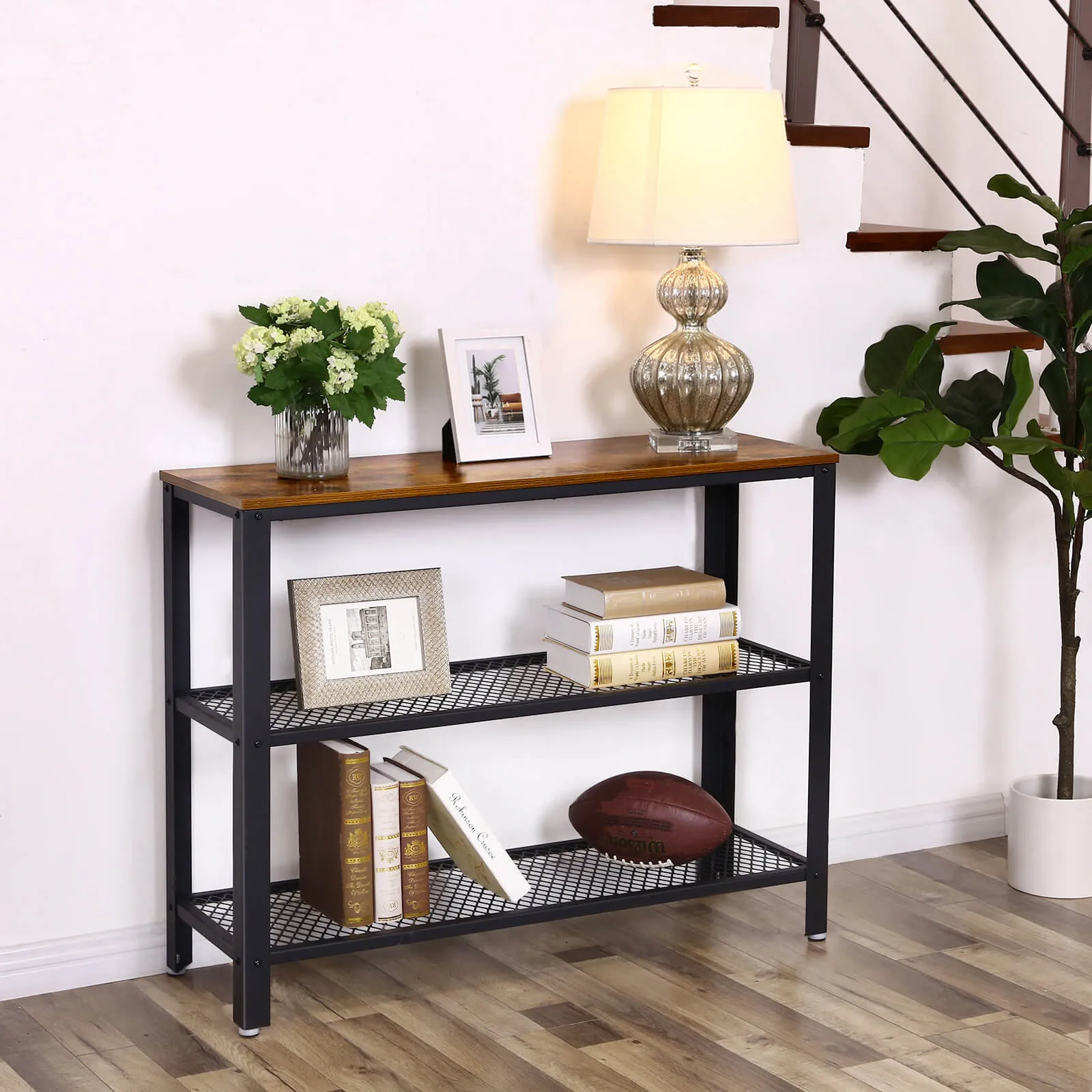 Industrial Console Table