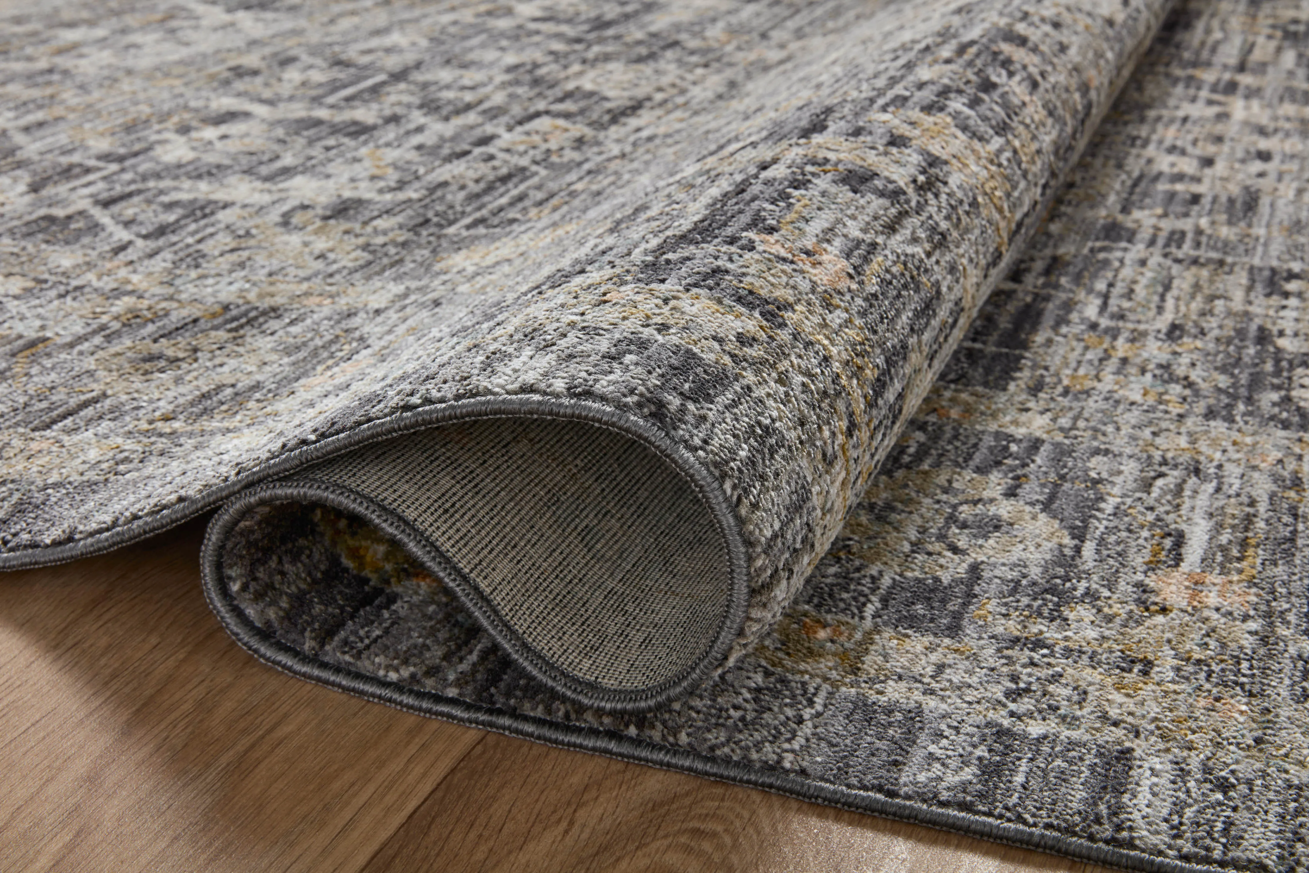 Jean Stoffer x Loloi Katherine Midnight  / Tobacco Rug