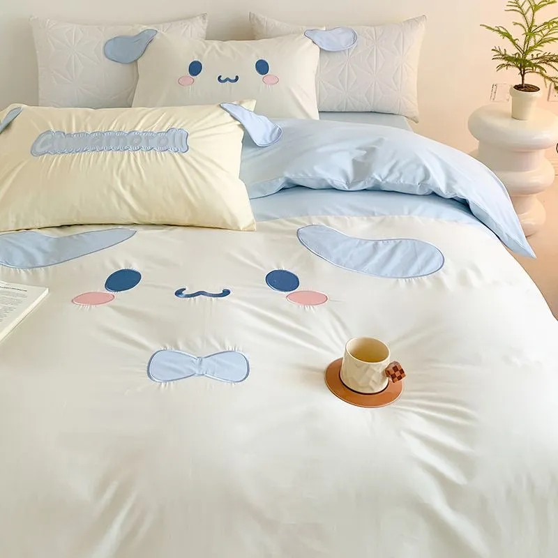 Kawaii Cotton Bedding Sheet