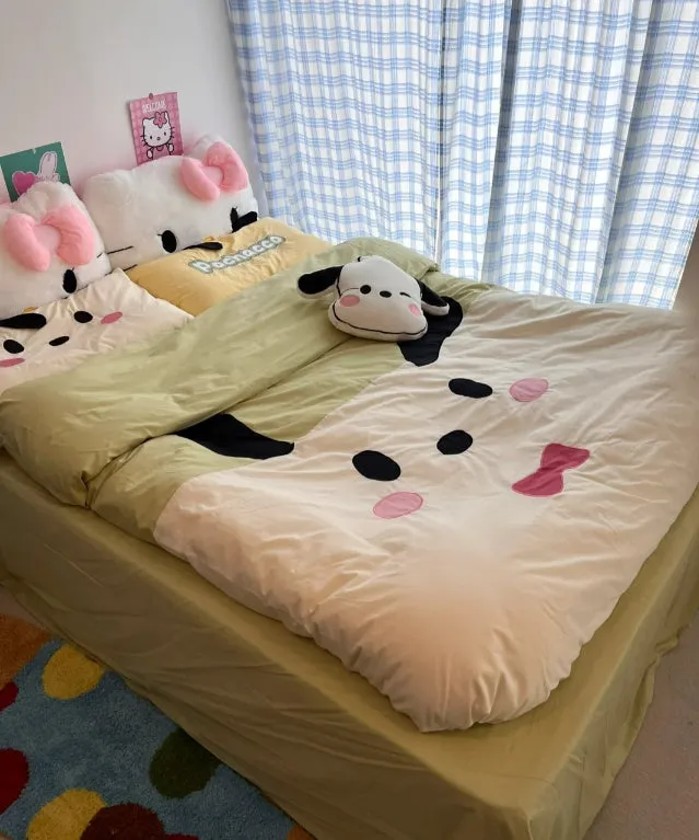 Kawaii Cotton Bedding Sheet
