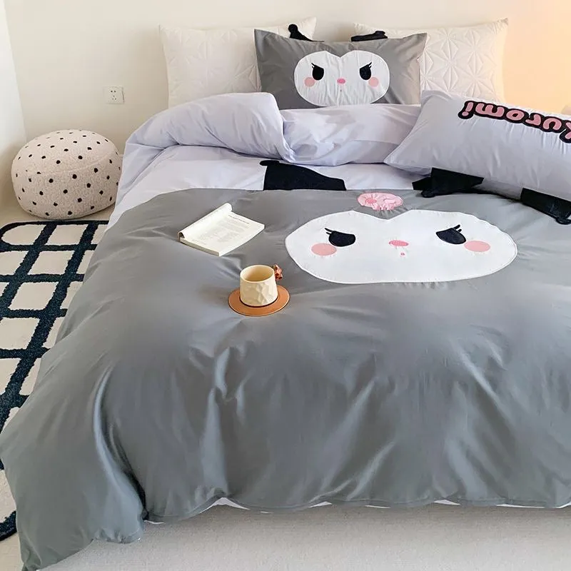 Kawaii Cotton Bedding Sheet