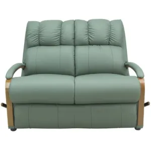 La-Z-Boy Harbortown Sofa - Mahogany Manual Recline