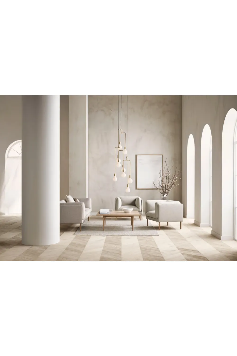 Lacquered Oak Scandinavian Coffee Table S | Bolia Berlin