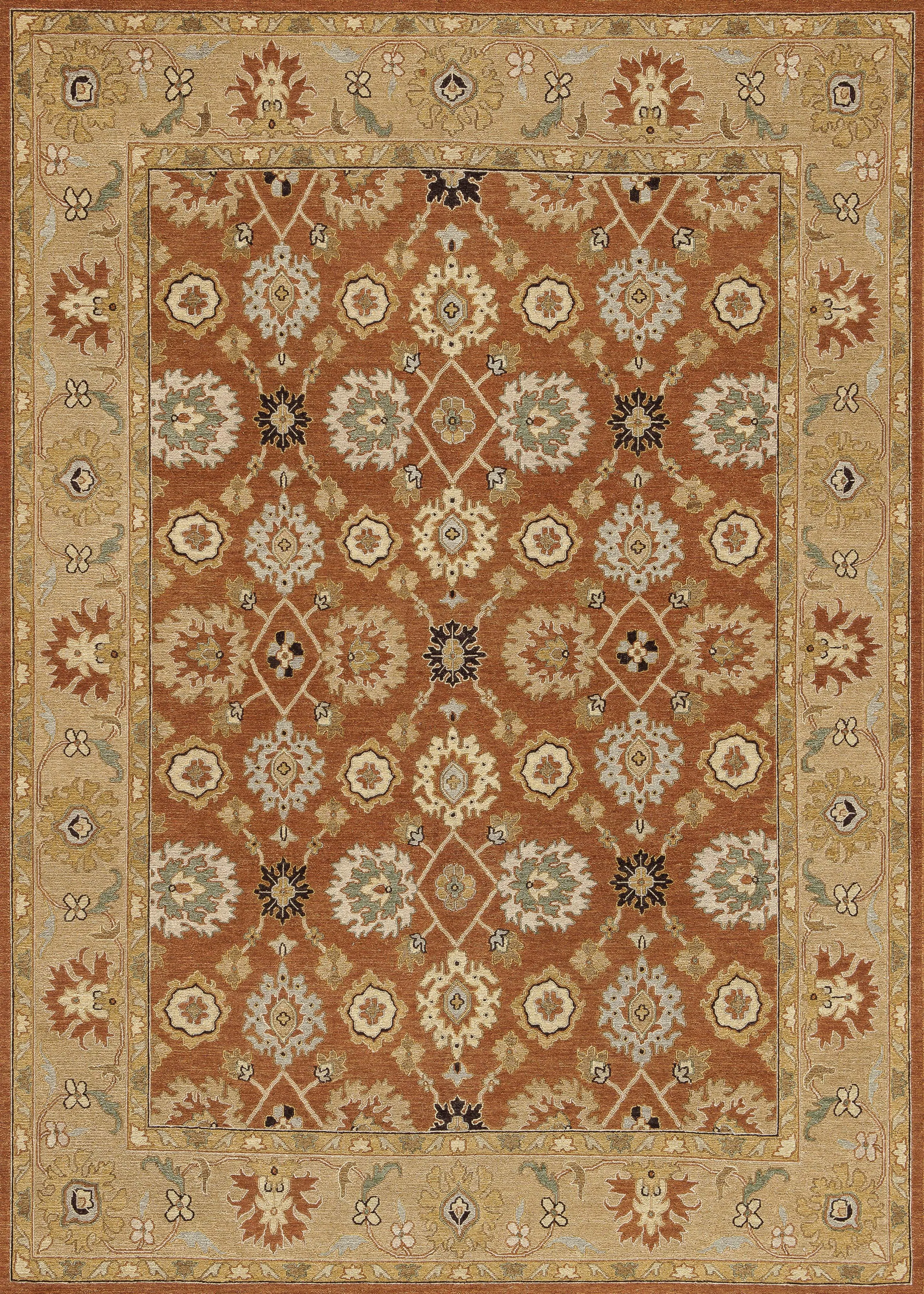 Laurent Rug in Redwood & Moss