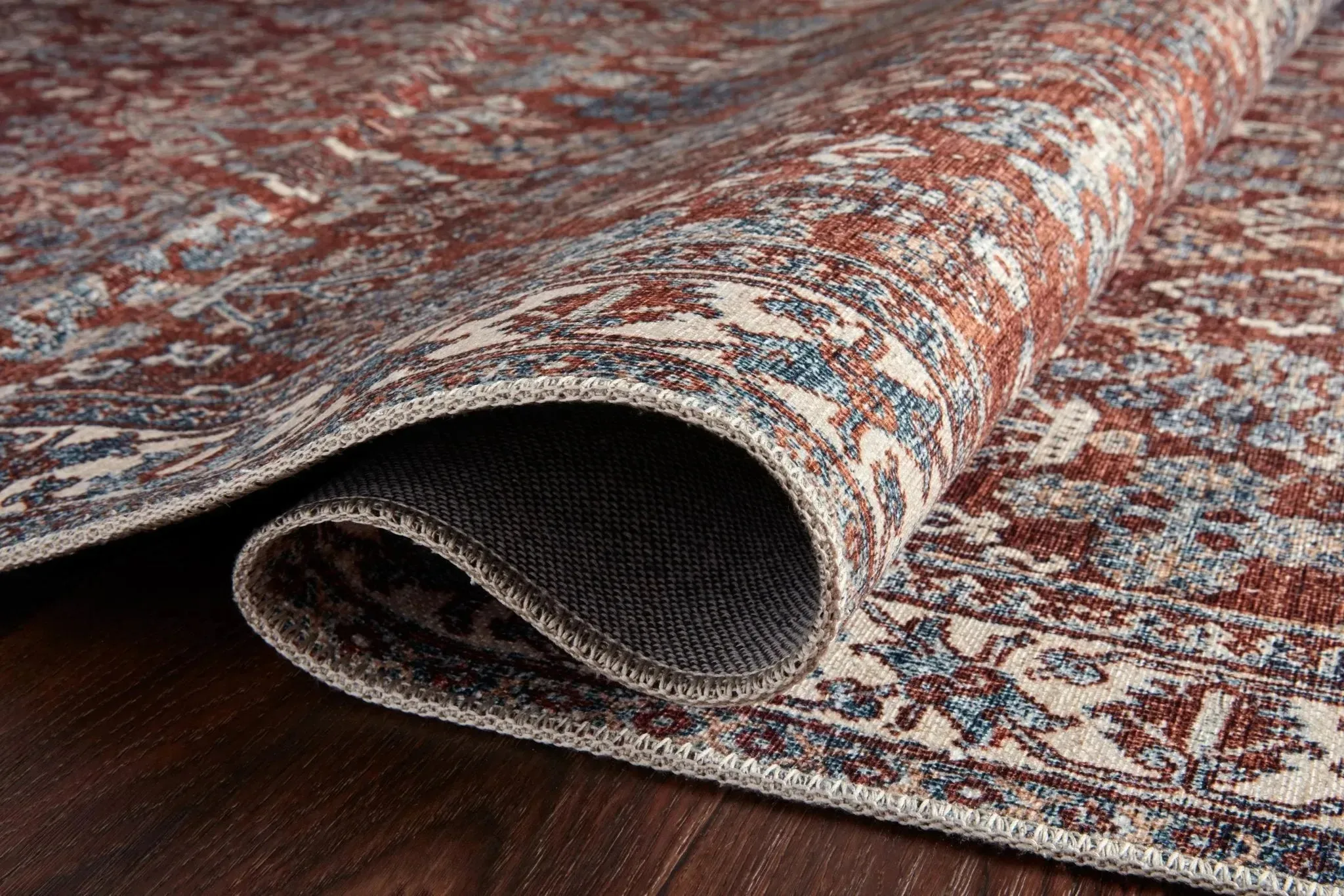 Lenna By Magnolia Home LEA-04 Brick/Sky Rug